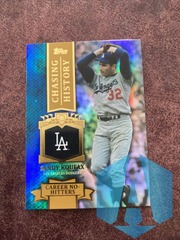 2013 Topps Chasing History Gold Holo-Foil Sandy Koufax #CH-50